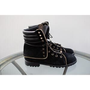 PRSVR Elevated Black Suede Boots Designed In LA Men’s Size 12